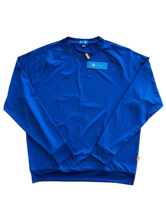 Stitch Golf Other - NWT Stitch Golf Crew Neck Sweater Pullover Casual Royal Blue Size Large Men's